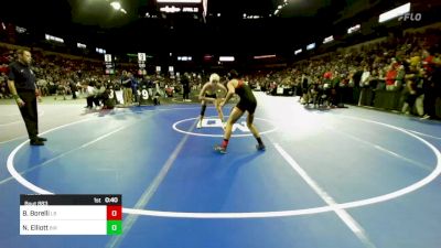 152 lbs Consi Of 16 #2 - Brokton Borelli, Los Banos (SJ) vs Noah Elliott, Birmingham (LA)