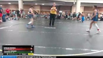 96 lbs Round 4 (6 Team) - Cullen Spence, Team Palmetto vs Efrain Rivera, Haywood Elite