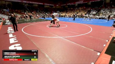 195 lbs D2/d3 - Semi-finals (sat 10:00am.) - Drew Stark, Baldwin-Woodville vs Brogan Brewer, Prairie Du Chien