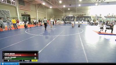 113 lbs Quarterfinal - David Sharp, Uintah Utes vs John Behm, Team Idaho Wrestling Club