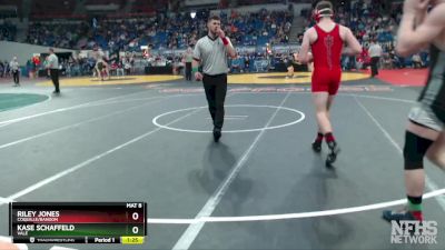 3A-175 lbs Semifinal - Kase Schaffeld, Vale vs Riley Jones, Coquille/Bandon