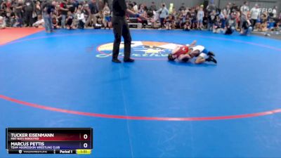 67 lbs Quarterfinal - Tucker Eisenmann, Mat Rats Rebooted vs Marcus Pettis, Team Aggression Wrestling Club