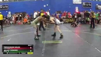 107 lbs Quarterfinals (8 Team) - Bruno Cassioppi, POWA vs Taiivaughnn Walsh, Steel Valley