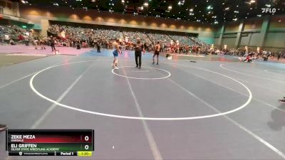 122-127 lbs Round 3 - Eli Griffen, Silver State Wrestling Academy vs Zeke Meza, Oakdale