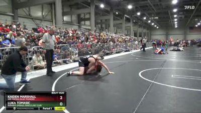 205 lbs Champ. Round 1 - Kaiden Marshall, WR-Topeka Blue Thunder vs Luka Tomasic, Bonner Springs Wrestling Club