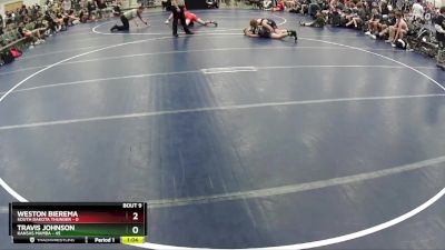 140 lbs Round 3 (6 Team) - Travis Johnson, Kansas Mamba vs Weston Bierema, South Dakota Thunder