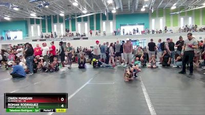 60 lbs Round 9 (10 Team) - Owen Mangan, Glasgow WA vs Roman Rodriguez, Finger Lakes Elite Black