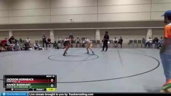 109 lbs Quarters & 1st Wb (16 Team) - Jackson Hornback, Kame Style vs XAVIER BARNHART, Garage Boyz Wrestling
