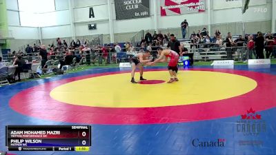 60kg Semifinal - Adam Mohamed Mazri, Tritton Performance WC vs Philip Wilson, Matmen WC