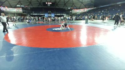 100 lbs 1st Place Match - Bryce Davis, Inland Northwest Wrestling Training Center vs Kacen Hamilton, Thunder Mountain Wrestling Club