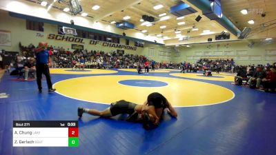 147 lbs Consi Of 32 #2 - Austin Chung, Lake Gibson (FL) vs Zane Gerlach, South Anchorage (AK)