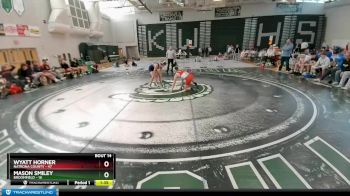 126 lbs Round 4 (8 Team) - Wyatt Horner, Natrona County vs Mason Smiley, Broomfield