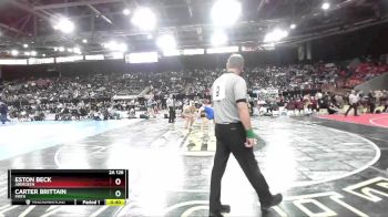 2A 126 lbs Cons. Round 3 - Eston Beck, Aberdeen vs Carter Brittain, Firth