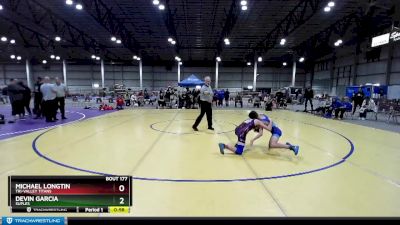 90 lbs Semifinal - Michael Longtin, Tri-Valley Titans vs Devin Garcia, Suples