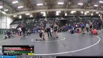 96 lbs Round 3 (6 Team) - Treyton Kropatsch, Columbus Wrestling Organization vs Mason Tripe, Kearney Matcats - Blue