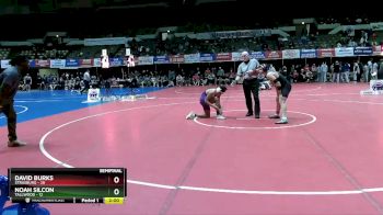 150 lbs Semis (4 Team) - David Burks, Strasburg vs Noah Silcon, Tallwood