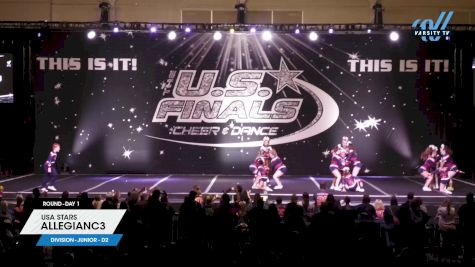 USA Stars - Allegianc3 [2024 L3 Junior - D2 Day 1] 2024 The U.S. Finals: Ocean City