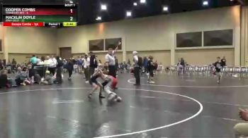 65 lbs Finals (2 Team) - Cooper Combs, Tennessee Red vs Macklin Doyle, Iowa Gold