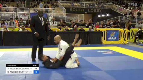 JUAN RAUL SEVILLANO LOPEZ vs CARLOS ANDRES QUINTERO SANCHEZ 2024 Pan Jiu Jitsu IBJJF Championship