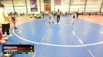 72 lbs Rd# 5- 3:45pm Friday Final Pool - Parker Wingen, Legends Of Gold vs Kerrigan Davis, Terps Xtreme