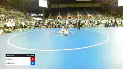 126 lbs Rnd Of 32 - Owen Bell, Maryland vs Jax Forrest, Pennsylvania