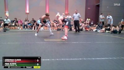 170 lbs Semis & 1st Wrestleback (8 Team) - Mike Burns, Untouchables vs Jeremiah Clines, Ice Spice Elite