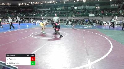 220 lbs Semifinal - Ayden Fox, Bloomfield vs Alexander DaSilva, Force Wrestling Club