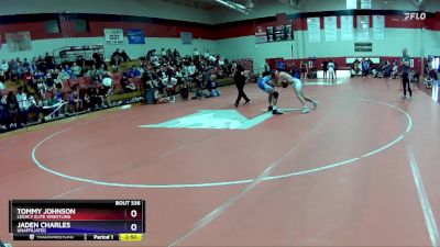 150 lbs Round 3 - Tommy Johnson, Legacy Elite Wrestling vs Jaden Charles, Unaffiliated