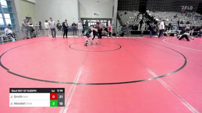 101 lbs Rr Rnd 7 - Julian Smith, Mat Assassins Red vs John Woodall, Doughboys