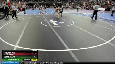 Cons. Round 1 - Gabe Stock, Tekamah-Herman vs Colton Ray, Boone Central