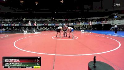 285 lbs Quarters & Wb (16 Team) - Dustin Uribes, Apprentice School vs Collin Mcguigan, Rowan College Of South Jersey