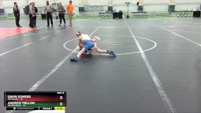 44-48 lbs Round 5 - Andrew Mellon, RoughHouse vs Gavin Sowers, Tri Valley