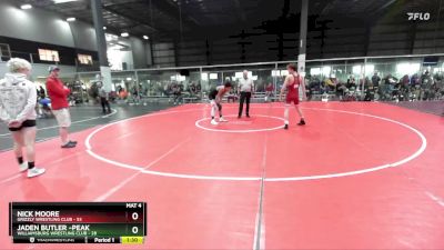 144 lbs Cons. Round 2 - Nick Moore, Grizzly Wrestling Club vs Jaden Butler -Peak, Williamsburg Wrestling Club