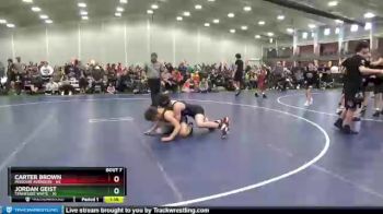 152 lbs Round 3 (6 Team) - Carter Brown, Missouri Avengers vs Jordan Geist, Tennessee White