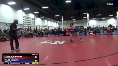 110 lbs Round 3 (8 Team) - Connor Surrette, Minnesota Red vs Tyler Yancey, Texas