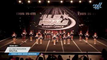 All-Star Revolution - MILITIA [2023 L1 Junior - Novice - Restrictions Day 1] 2023 The U.S. Finals: Galveston