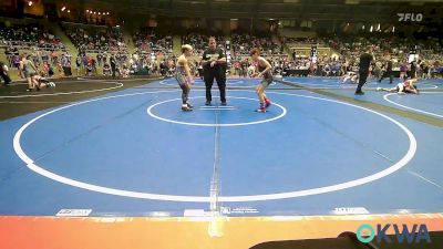 80 lbs Round Of 16 - Cordeus Wahl, Bristow Youth Wrestling vs Max Burd, Weatherford Youth Wrestling