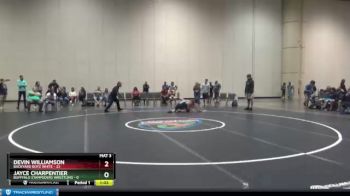 129 lbs Placement Matches (16 Team) - Jayce Charpentier, Bufffalo Stampeders Wrestling vs Devin Williamson, Backyard Boyz White