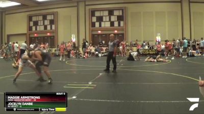 138 lbs Round 3 (4 Team) - Maggie Armstrong, MGW- Bangster Berry vs Jocelyn Danbe, NJ-Select