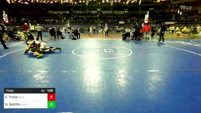 152 lbs Final - Enzo Triola, RedNose Wrestling School vs Noah Battillo, Audubon