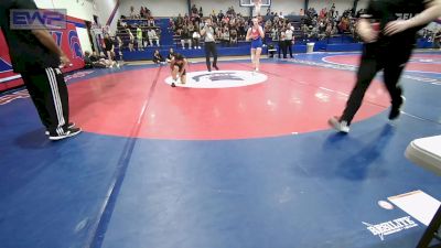 117 lbs Round Of 16 - Sophia Bennett, Bixby Girls vs Aryanna Kellogg, Broken Arrow Girls Junior High