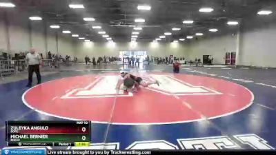 132 lbs Champ. Round 1 - Michael Bernier, Borah vs Zuleyka Angulo, Boise