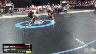 5A 139 lbs Semifinal - Kendall Herbst, Hobbs vs Joseph Garcia, La Cueva