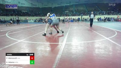 200 lbs Consolation - Paige Wainscott, Shelton Wrestling Academy vs Katie Adams, Noble Takedown Club