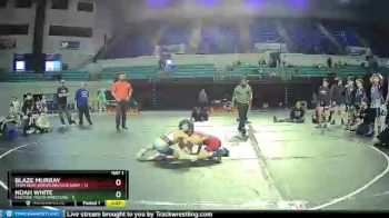 50 lbs Placement (4 Team) - Blaze Murray, Team Bear Wrestling Club Navy vs Noah White, Eastside Youth Wrestling