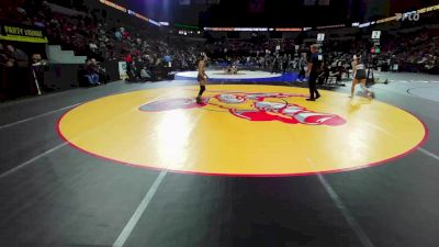 111 lbs Consi Of 8 #1 - Mikayla Garcia, James Logan vs Hailee Moreno, San Fernando