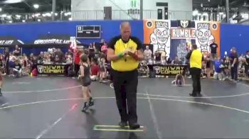 50 lbs Round 3 (6 Team) - Jace Zeugin, Missouri Gold vs AJ Puckett, ARES Red