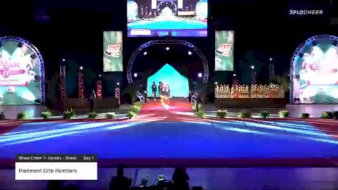 Piedmont Elite Panthers [2020 Show Cheer 1- Varsity - Small Day 1] 2020 Pop Warner National Cheer & Dance Championship