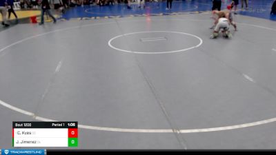 149-156 lbs Champ. Round 1 - Corbin Kyes, Central City vs Joel Jimenez, O`neill Leprechauns