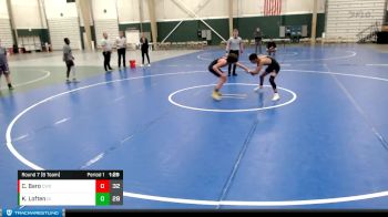 126 lbs Round 7 (8 Team) - Carlos Baro, Columbus Wrestling Organization vs Kingston Loften, G.I. Grapplers